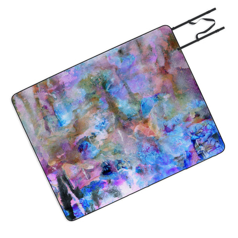 Georgiana Paraschiv Royal Blue Picnic Blanket