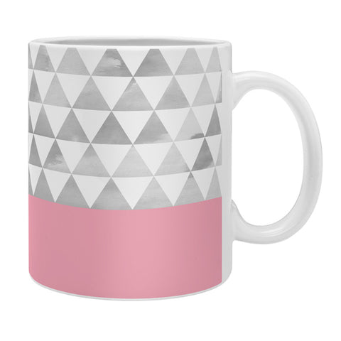 Georgiana Paraschiv Silver Triangles Coffee Mug