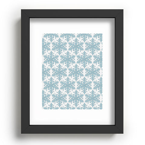 Georgiana Paraschiv Snowflake 1V Recessed Framing Rectangle