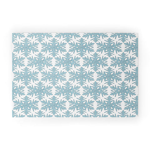 Georgiana Paraschiv Snowflake 1V Welcome Mat