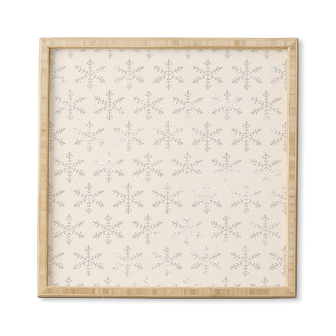 Georgiana Paraschiv Snowflake 2V Framed Wall Art