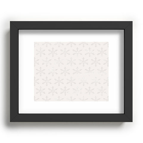 Georgiana Paraschiv Snowflake 2V Recessed Framing Rectangle