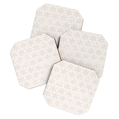Georgiana Paraschiv Snowflake 2V Coaster Set