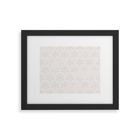 Georgiana Paraschiv Snowflake 2V Framed Art Print