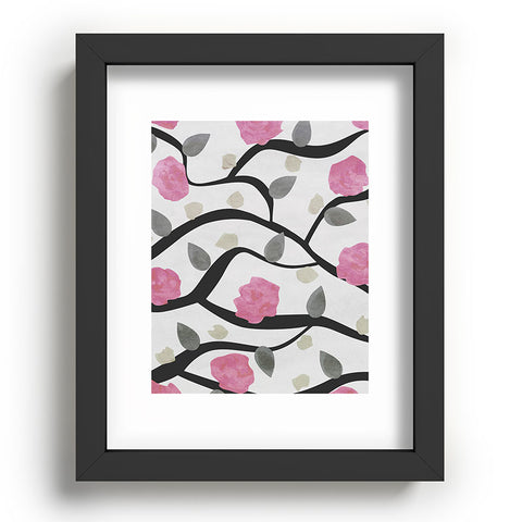 Georgiana Paraschiv Spring Blossom Recessed Framing Rectangle
