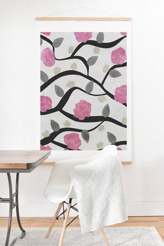 Georgiana Paraschiv Spring Blossom Art Print And Hanger