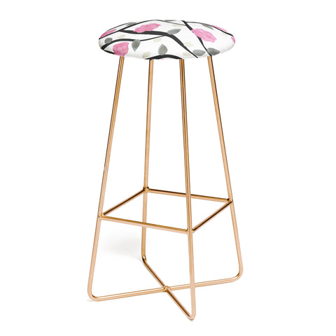 Georgiana Paraschiv Spring Blossom Bar Stool