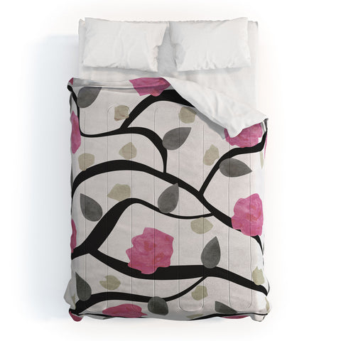 Georgiana Paraschiv Spring Blossom Comforter