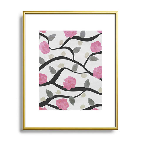 Georgiana Paraschiv Spring Blossom Metal Framed Art Print