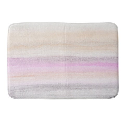 Georgiana Paraschiv Subtle Pastel Memory Foam Bath Mat