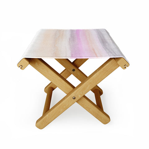Georgiana Paraschiv Subtle Pastel Folding Stool
