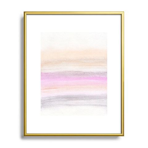 Georgiana Paraschiv Subtle Pastel Metal Framed Art Print