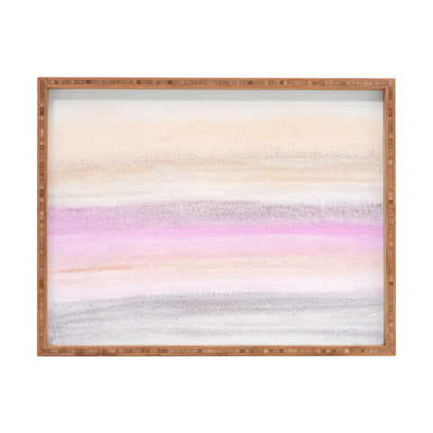 Georgiana Paraschiv Subtle Pastel Rectangular Tray