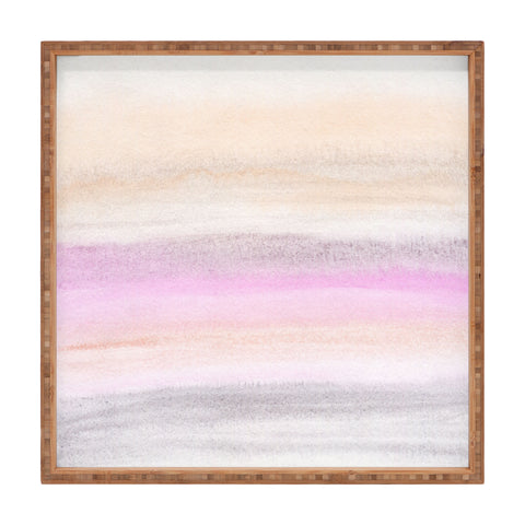 Georgiana Paraschiv Subtle Pastel Square Tray