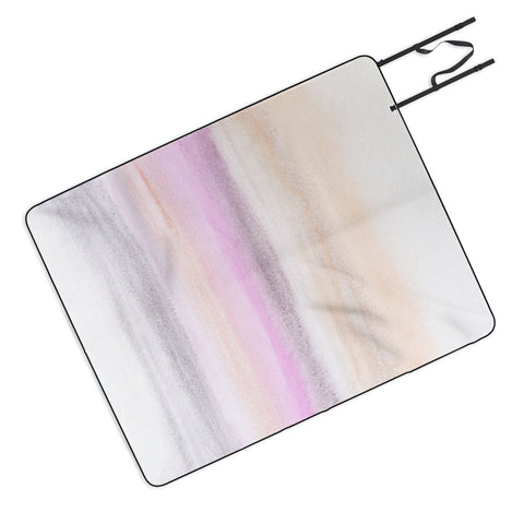 Georgiana Paraschiv Subtle Pastel Picnic Blanket