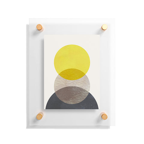 Georgiana Paraschiv SUN MOON EARTH Floating Acrylic Print