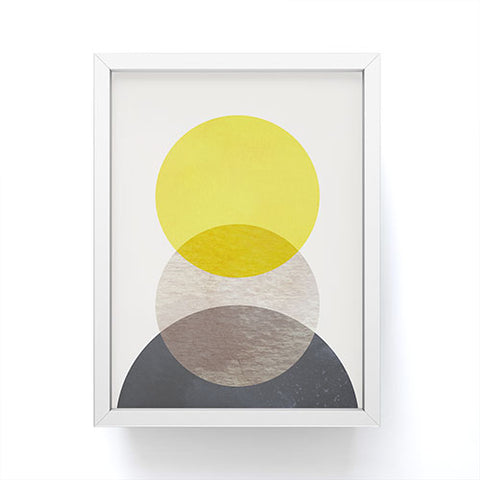 Georgiana Paraschiv SUN MOON EARTH Framed Mini Art Print