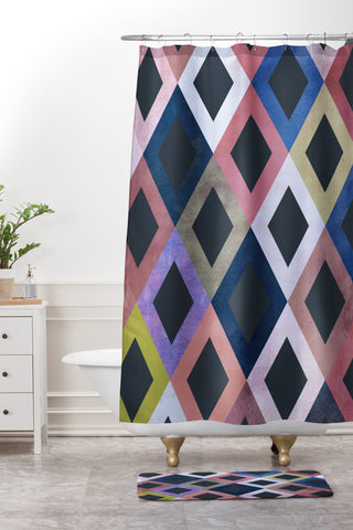 Georgiana Paraschiv Terra Shower Curtain And Mat