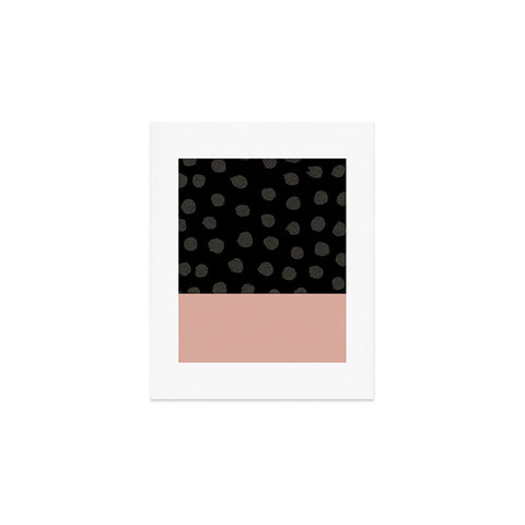 Georgiana Paraschiv Textured Dots Art Print