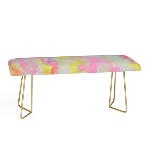 Georgiana Paraschiv Watercolour Brights Bench