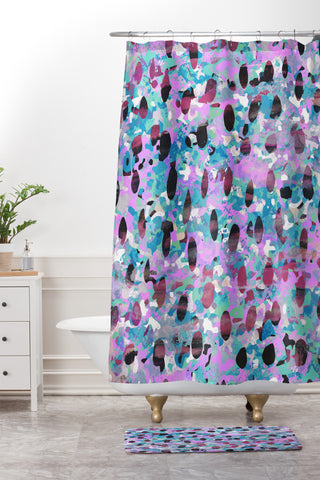 Georgiana Paraschiv Wild Side 6 Shower Curtain And Mat