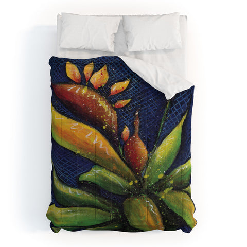 Gina Rivas Design Bird Of Paradise Comforter