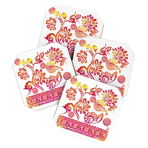 Gina Rivas Design Calipso Tye Die Coaster Set