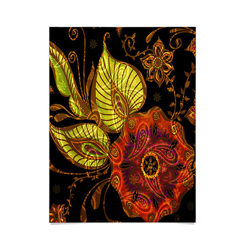 Gina Rivas Design Exotic Floral Poster
