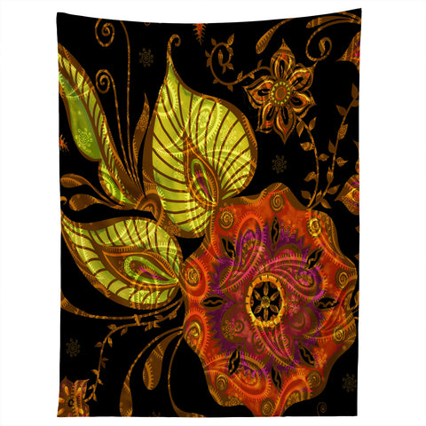 Gina Rivas Design Exotic Floral Tapestry