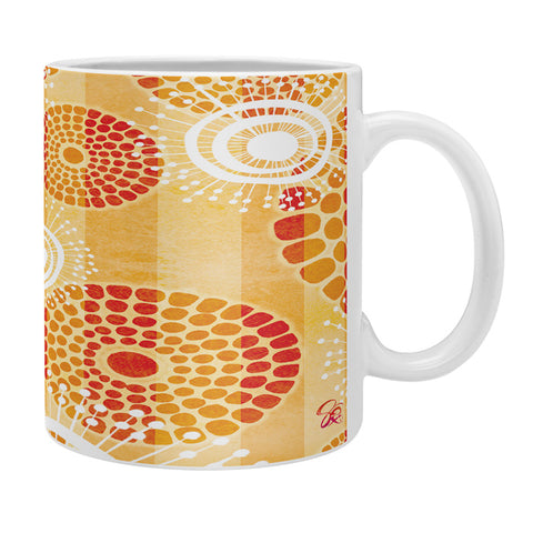Gina Rivas Design Festive Batik Coffee Mug