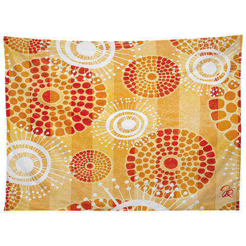 Gina Rivas Design Festive Batik Tapestry