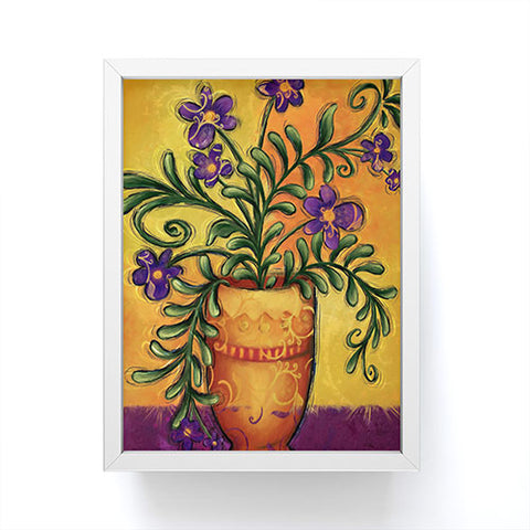 Gina Rivas Design Floral 6 Framed Mini Art Print