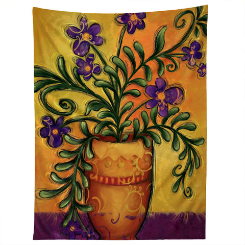 Gina Rivas Design Floral 6 Tapestry