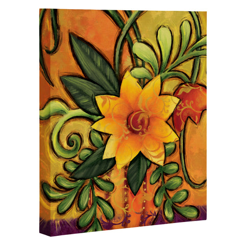 Gina Rivas Design Floral 7 Art Canvas