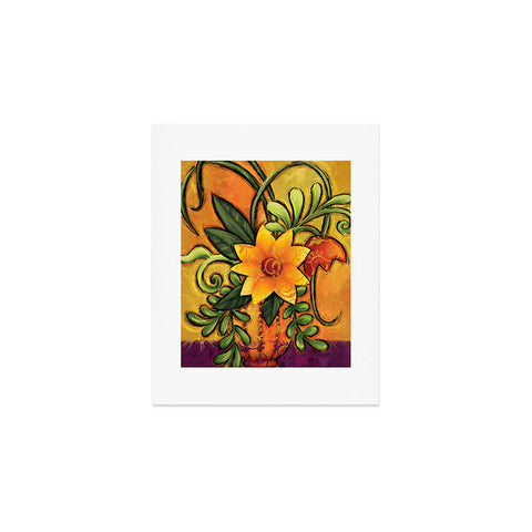 Gina Rivas Design Floral 7 Art Print