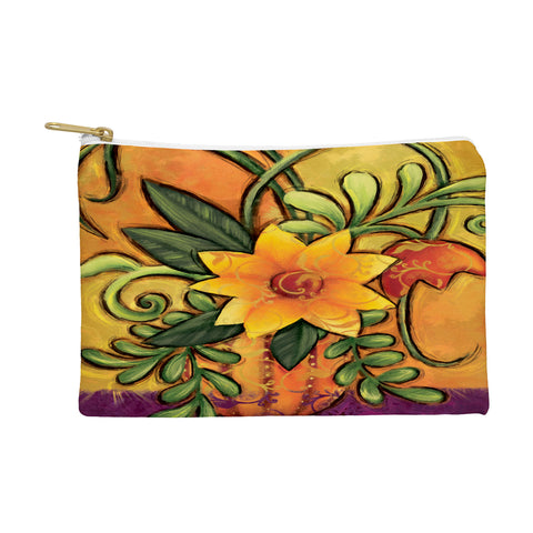 Gina Rivas Design Floral 7 Pouch