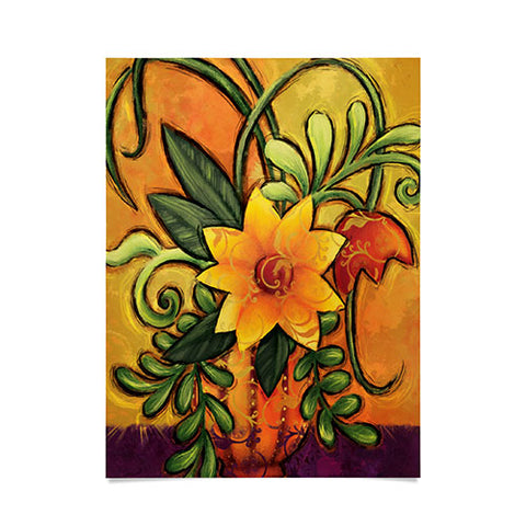 Gina Rivas Design Floral 7 Poster