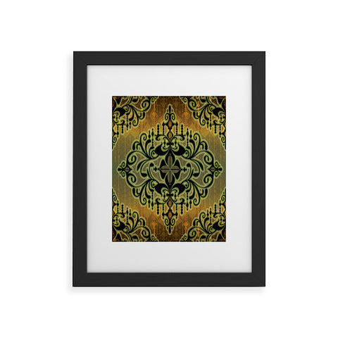 Gina Rivas Design Green Romance Framed Art Print