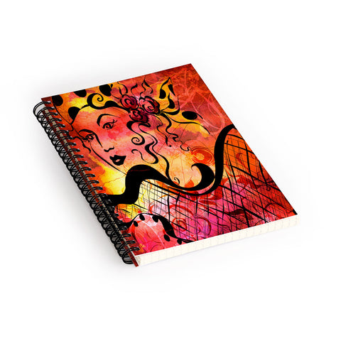Gina Rivas Design La Nina Spiral Notebook