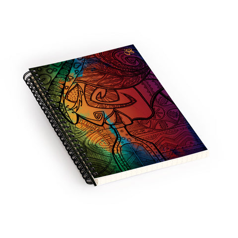 Gina Rivas Design Mexicali Spiral Notebook