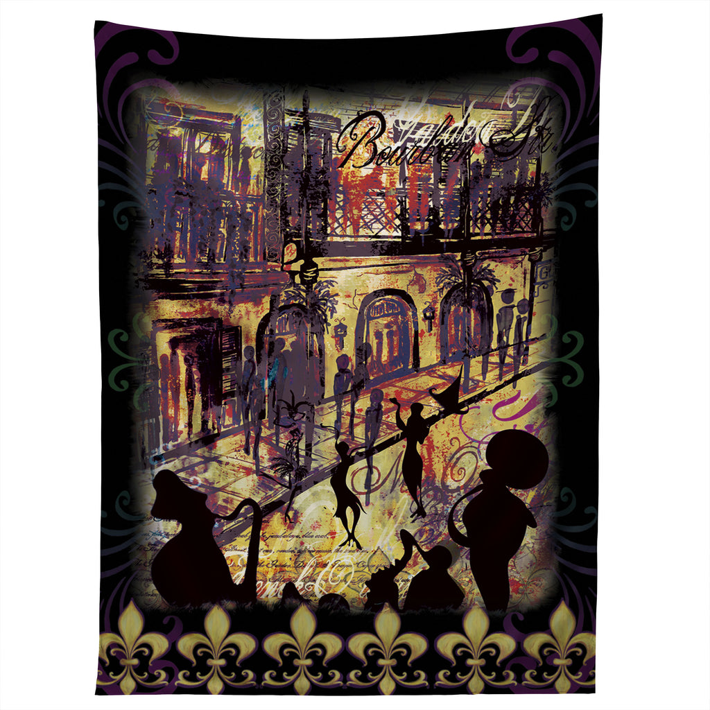 New Orleans Tapestry Gina Rivas Design