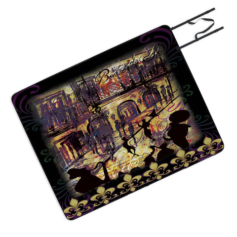 Gina Rivas Design New Orleans Picnic Blanket
