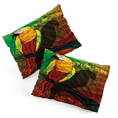 Gina Rivas Design Parrot Pillow Shams