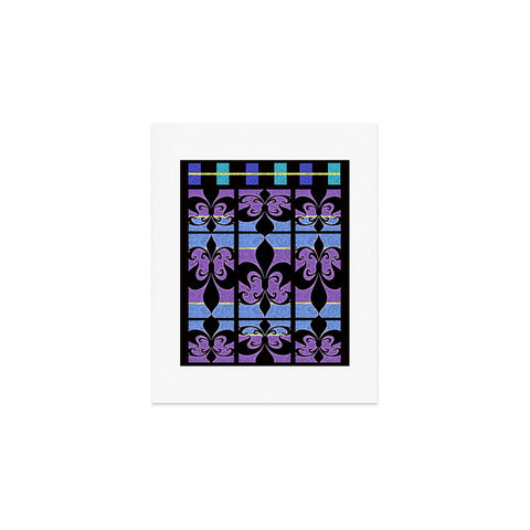 Gina Rivas Design Peacock Patch 1 Art Print