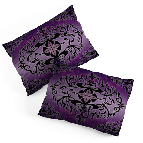 Gina Rivas Design Purple Romance Pillow Shams