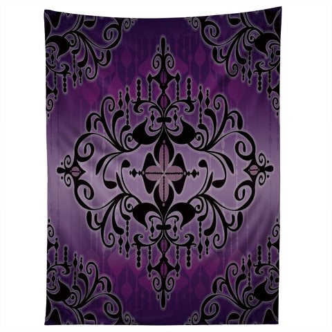 Gina Rivas Design Purple Romance Tapestry