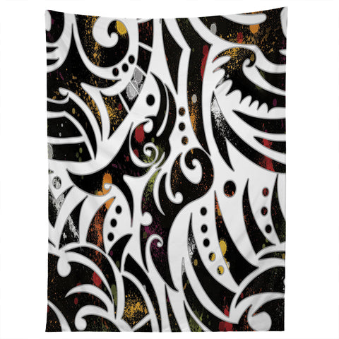Gina Rivas Design Tribal Splatter Tapestry