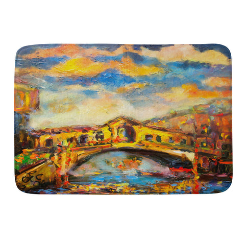 Ginette Fine Art 16 Railto Bridge Memory Foam Bath Mat
