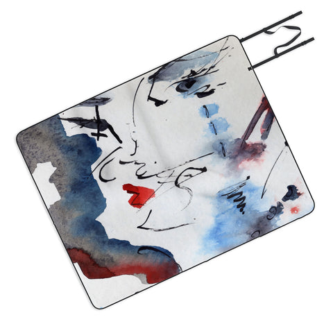 Ginette Fine Art A Kiss Is Still A Kiss Picnic Blanket