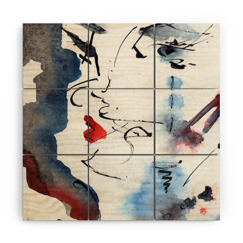 Ginette Fine Art A Kiss Is Still A Kiss Wood Wall Mural